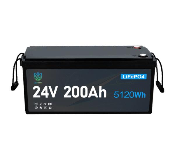 24v 200ah lifepo4 battery for solar