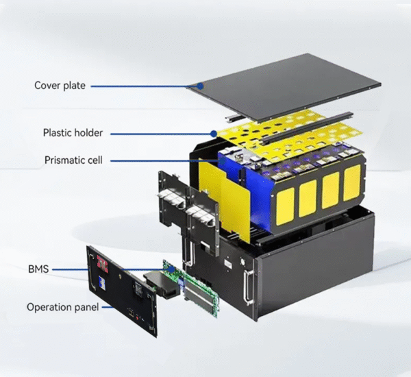 5.12 kwh cabinet type energy storage lithium battery