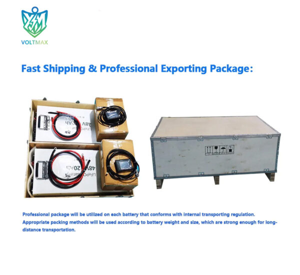 51v 60ah lifepo4 battery for golf cart