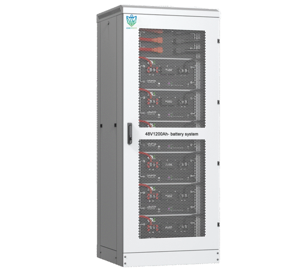 57.6 kwh cabinet battery storage system